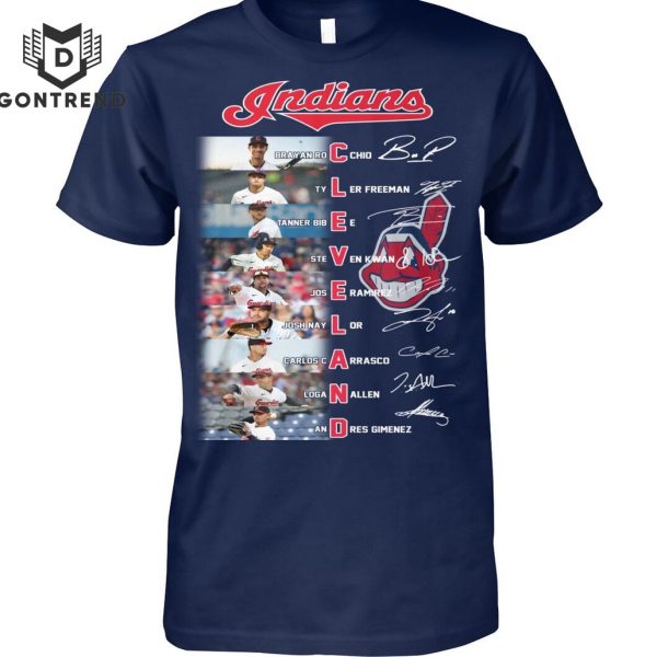 Cleveland Guardians Signature Unisex T-Shirt