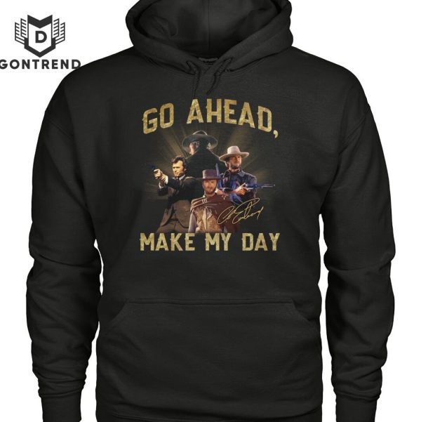 Clint Eastwood Go Ahead Make My Day Signature Unisex T-Shirt