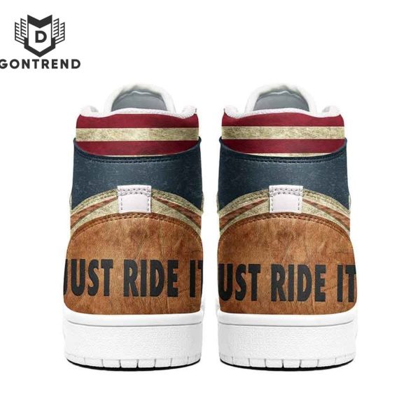 Clint Eastwood Just Ride It  Air Jordan 1 High Top