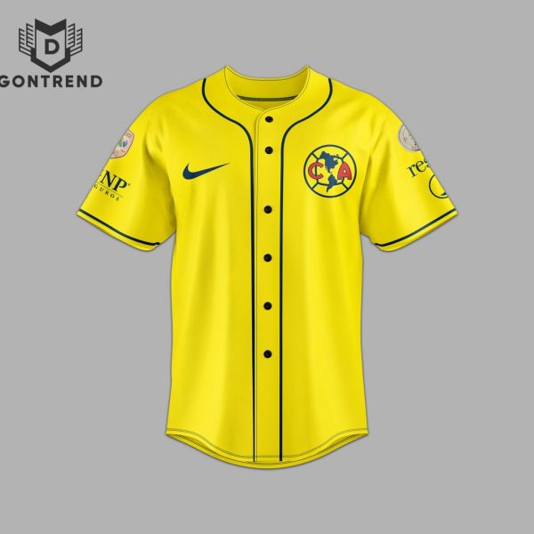 Club America CAMPEONES SUPERCOPA 2024 Baseball Jersey