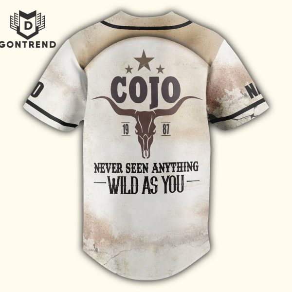 Cody Johnson – Never Seen Anything Wild As You Baseball Jersey