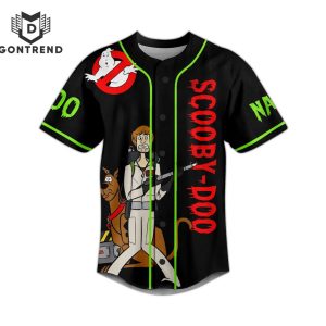 Scooby-Doo I Doo Afraid Of Ghost Baseball Jersey