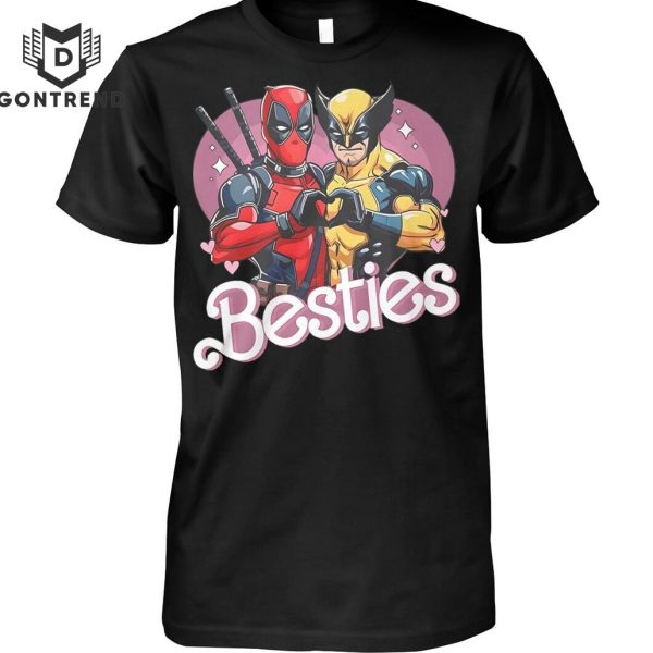 Deadpool And Wolverine Besties Unisex T-Shirt