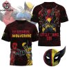 Deadpool Maximum Effort Team USA  2024 Olympics Paris 3D T-Shirt