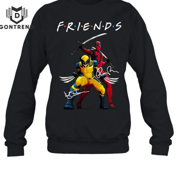 Deadpool And Wolverine Signature Firends Unisex T-Shirt