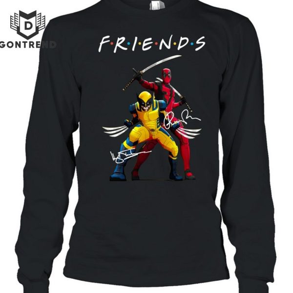 Deadpool And Wolverine Signature Firends Unisex T-Shirt