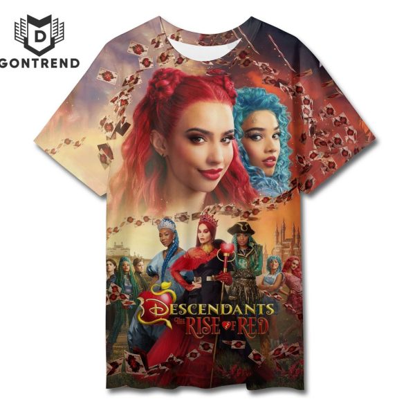 Descendants The Rise Of Red 3D T-Shirt