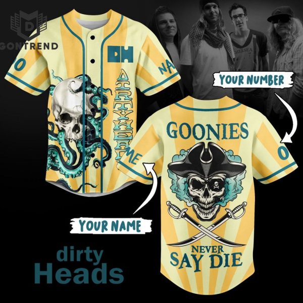 Dirty Heads – Goonies Never Say Die Baseball Jersey