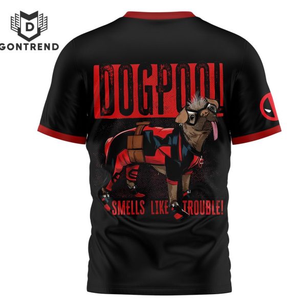 Dogpool – Smells Like Trouble 3D T-Shirt