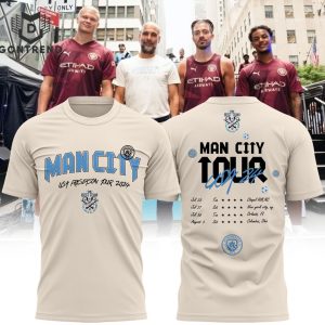 Manchester City Tour USA 24 3D T-Shirt