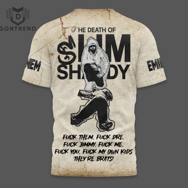 Eminem The Death Of Slim Shady 3D T-Shirt