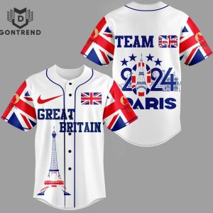 Team Great Britain 2024 Paris Baseball Jersey