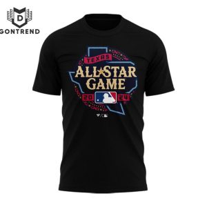 Texas National League MLB All-Star 2024 3D T-Shirt