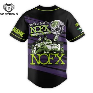 Personalized NOFX Punks Not Dead The Final Tour Baseball Jersey