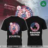 Happy Independence Day ? Boston Celtics 2024 NBA  3D T-Shirt – Green