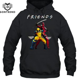 2024 Deadpool & Wolverine Friends Unisex T-Shirt