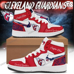 Personalized Cleveland Guardians Design Air Jordan 1 High Top