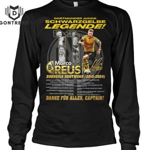 Dortmunder Junge Schwarzgelbe Legende Marco Reus 2012-2024 Signature Unisex T-Shirt