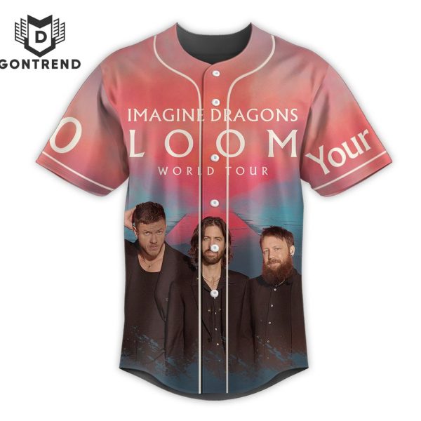 Imagine Dragons Loom World Tour Baseball Jersey