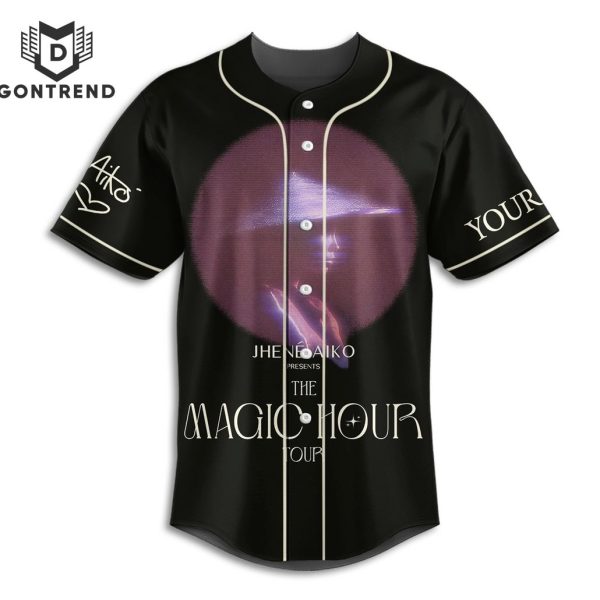 Jhene Aiko – Presents The Magic Hour Tour Baseball Jersey