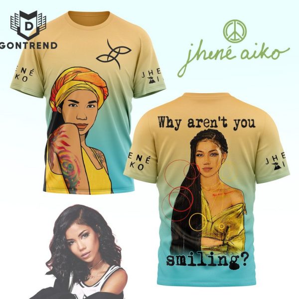 Jhene Aiko Why Arent You Smiling 3D T-Shirt