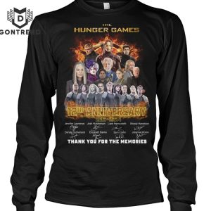 The Hunger Game 12th Anniversary 2012-2024 Signature Thank You For The Memories Unisex T-Shirt