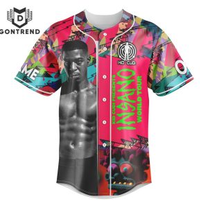 Kid Cudi Presents Insano World Tour Baseball Jersey