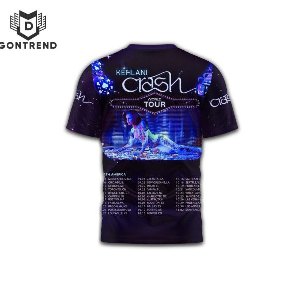 Kehlani Crash World Tour 3D T-Shirt