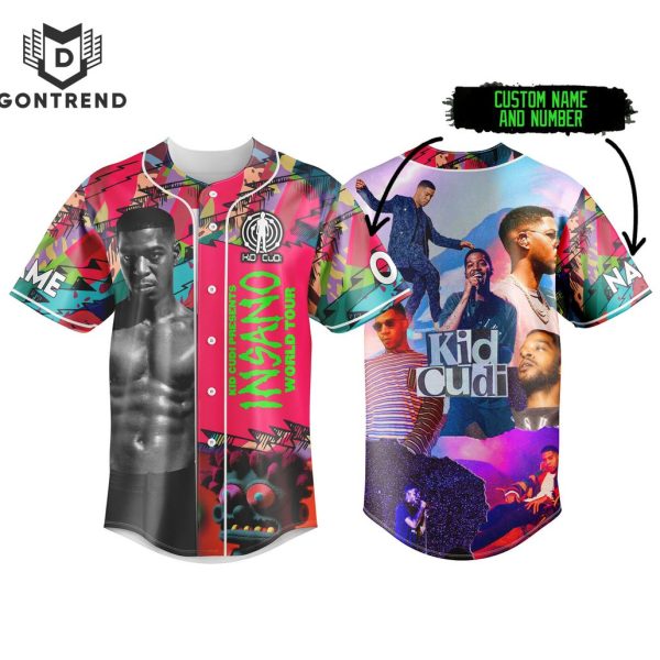 Kid Cudi Presents Insano World Tour Baseball Jersey