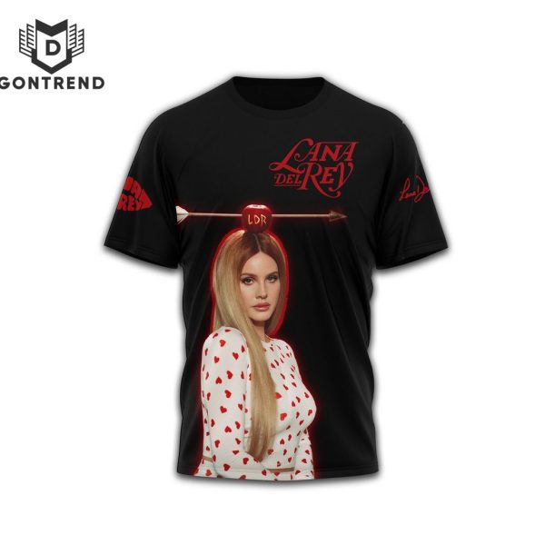 Lana Del Rey Honey Im On Fire 3D T-Shirt