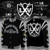 Las Vegas Raiders Mark Davis Baseball Jacket