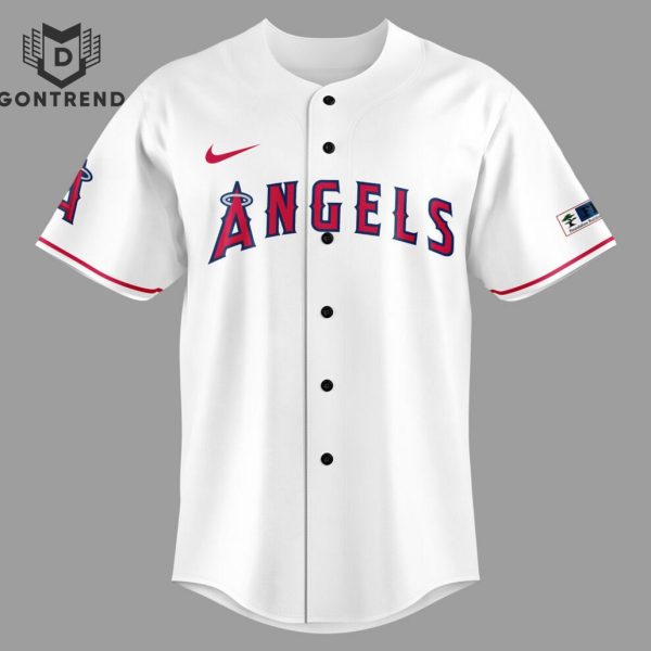 Los Angeles Angels Christian Baseball Jersey