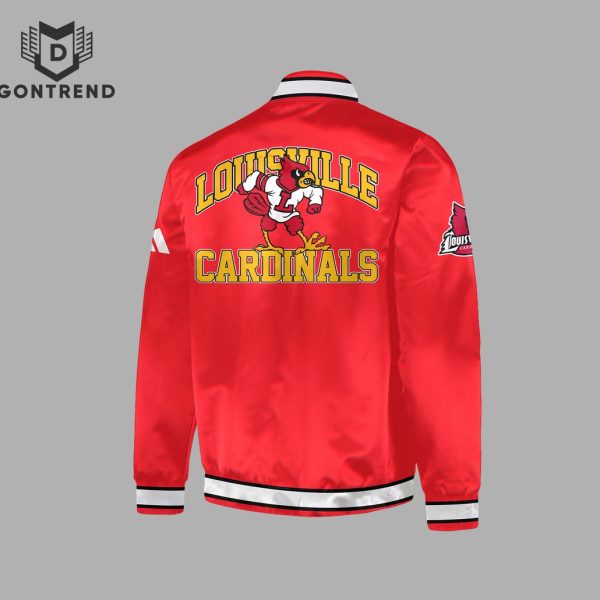 Louisville Cardinals Football Baseball Jacket