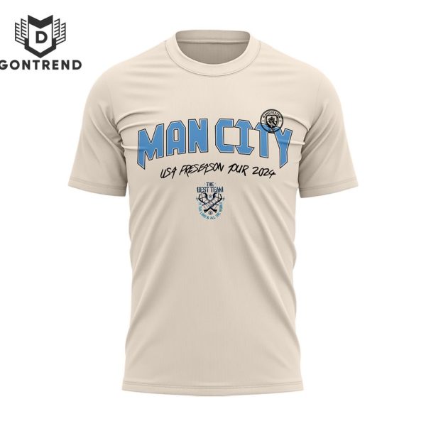 Manchester City Tour USA 24 3D T-Shirt