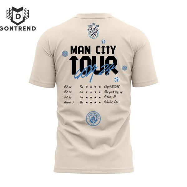 Manchester City Tour USA 24 3D T-Shirt