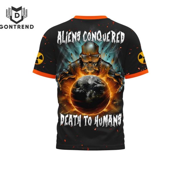 Megadeath – Aliens Conquered Death To Humans 3D T-Shirt