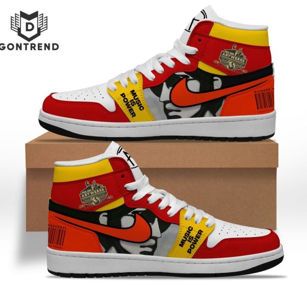 Music Is Power – Richard Ashcroft Air Jordan 1 High Top