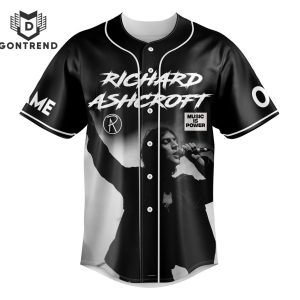 Personalized Richard Ashcroft The Homecoming Baseball Jersey