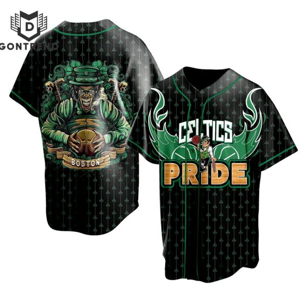 NBA Finals Conference Champions 2024 Boston Celtics Pride Baseball Jersey