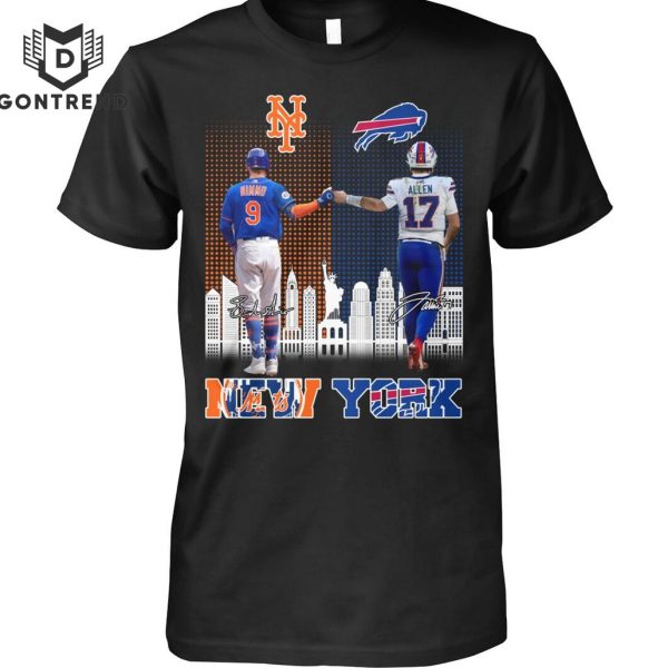 New York Mets – Buffalo Bills Signature Unisex T-Shirt