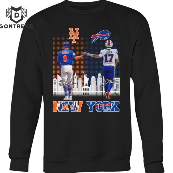 New York Mets – Buffalo Bills Signature Unisex T-Shirt