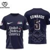 Team USA Olympic Paris Here We Go 3D T-Shirt