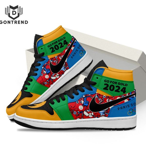 Olympic Paris Go For Gold 2024 Air Jordan 1 High Top