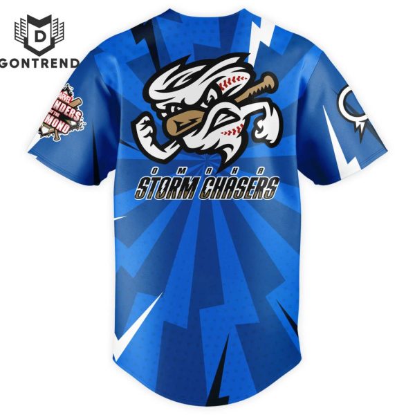 Omaha Storm Chasers Marvel Defenders Of The Diamond Basbeall Jersey