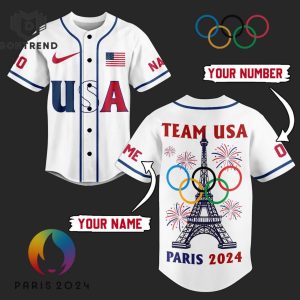 Olympic Paris 2024 Go USA – Snoop Dogg Design Baseball Jacket