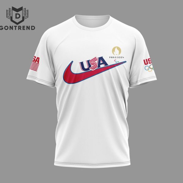 Paris Olympic 2024 Team USA 3D T-Shirt