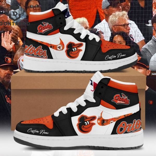 Personalized 2024 Baltimore Orioles Air Jordan 1 High Top