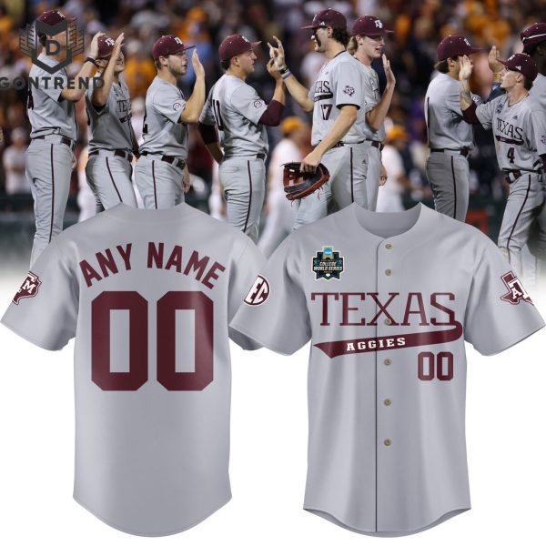 Personalized 2024 Texas A&M Aggies Baseball Jersey