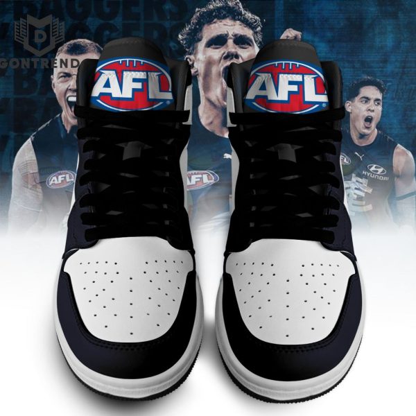 Personalized AFL Carlton Blues Football Club Air Jordan 1 High Top