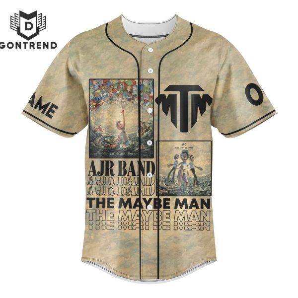 Personalized AJR Band The Maybe Man Baseball Jersey